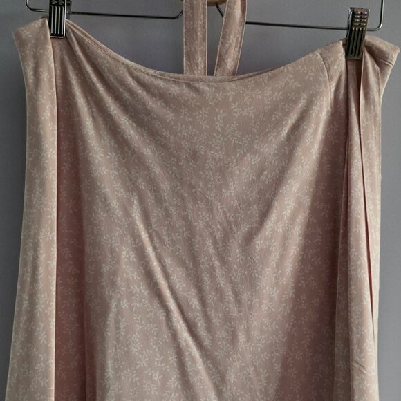 Brandy Melville Dresses & Skirts - Brandy Melville Pink & White Floral Robbie Wrap Skirt One Size